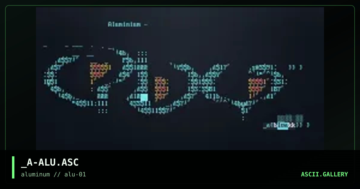 _A-ALU.ASC, by absent spinsister, 1998