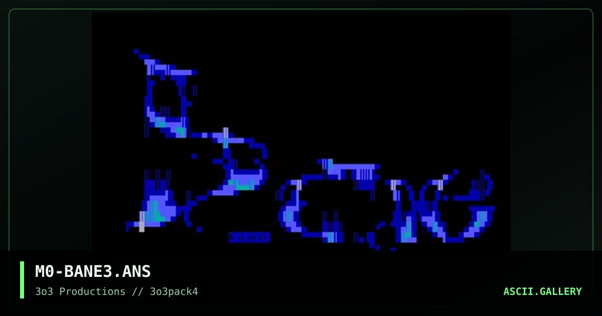 M0-BANE3.ANS, by mosen, 1997