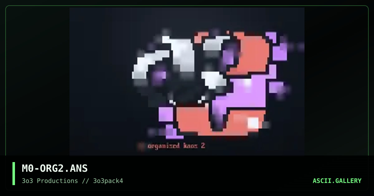 M0-ORG2.ANS, by mosen, 1997