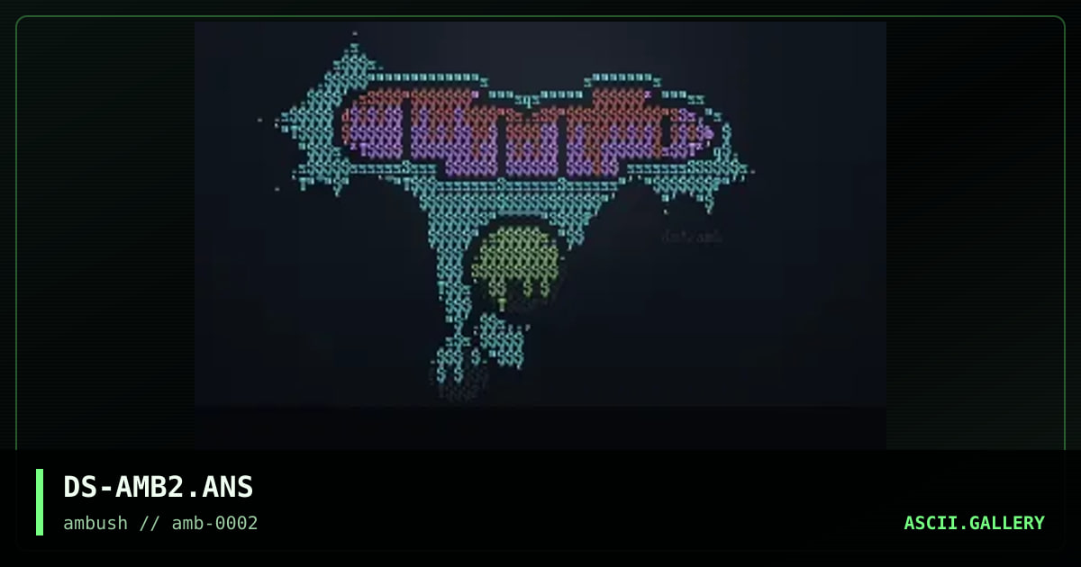 AMBUSH Logo #2, by darkside, 1996