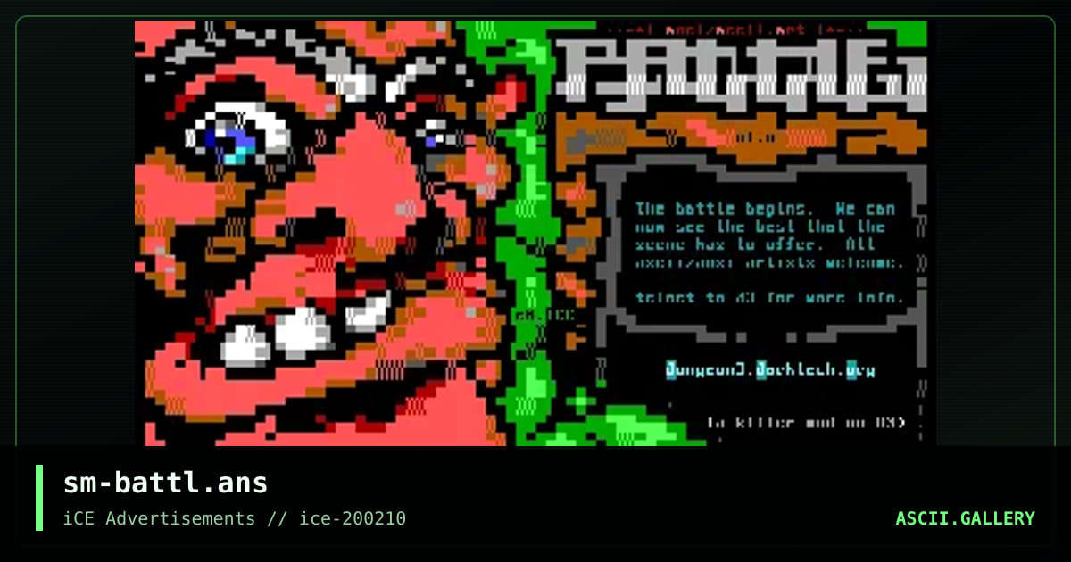 ANSi Battle MOD on D3, by smooth, 2002