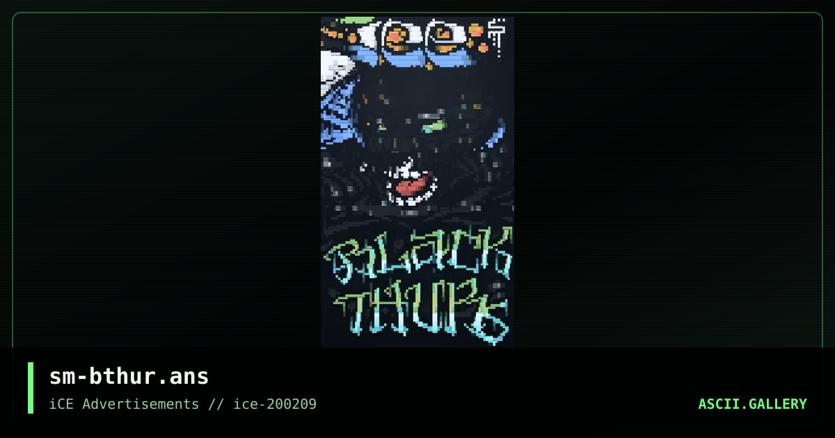 Black Thursday, by smooth, 2002