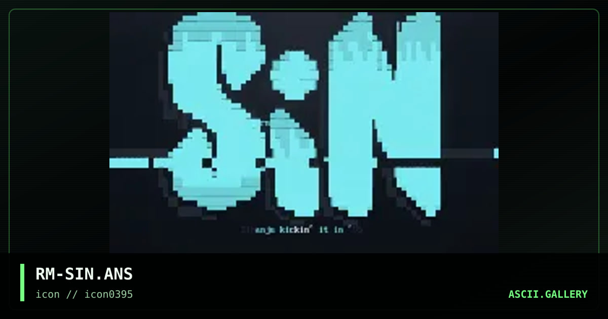 sin logo, by rocketman, 1995