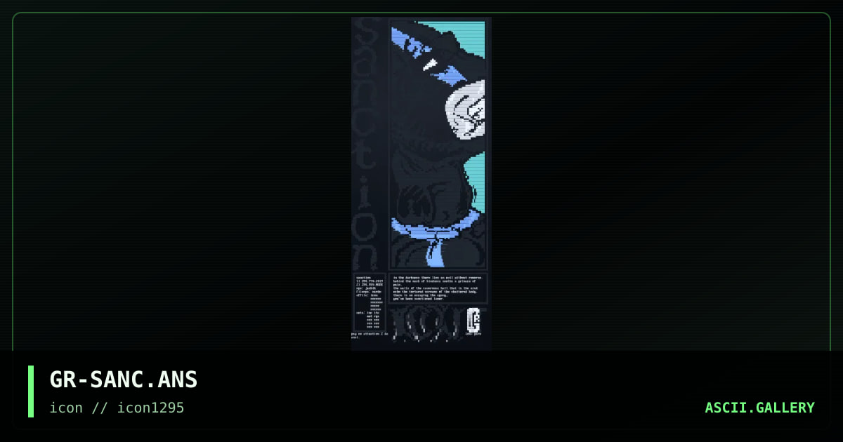 sanction, by grim, 1995