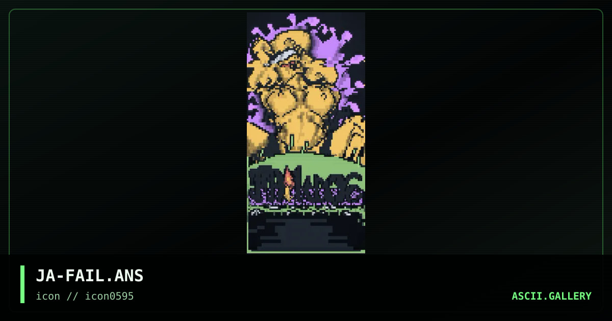 Failure BBS, by jashik, 1995