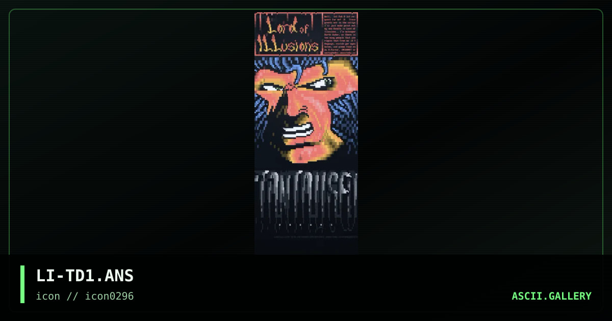 Tantalized Dreams, by lord of illusions, 1996