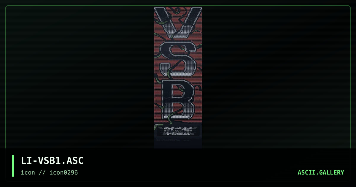 VSB-Azzkee!, by lord of illusions, 1996