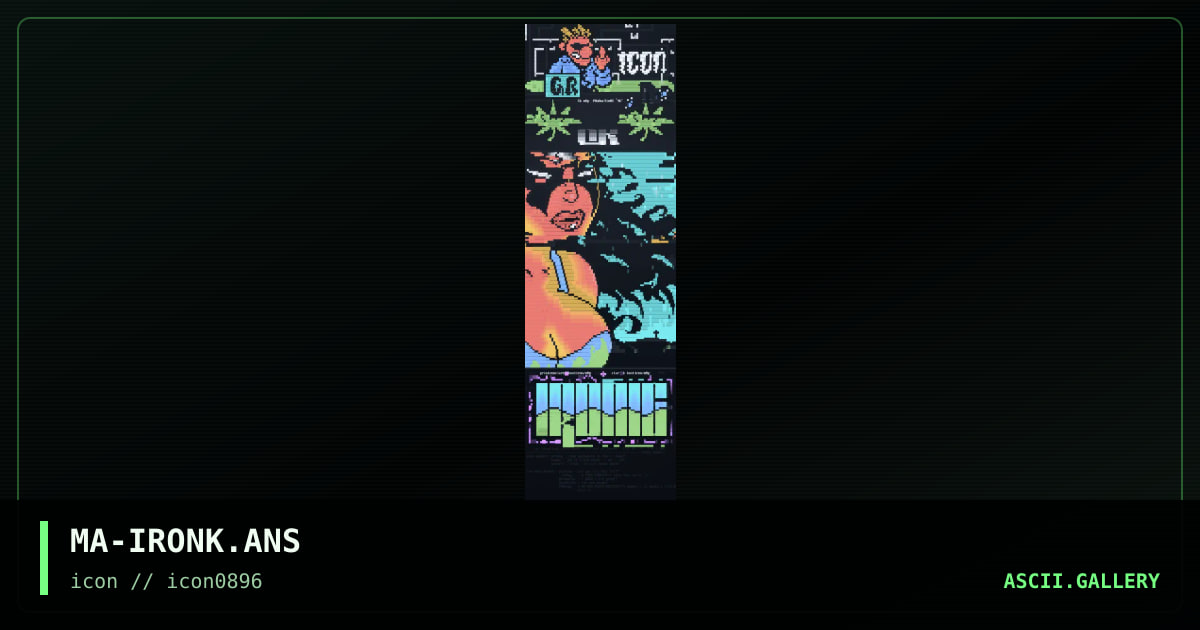 iRoNic, by clark kent, grim, 1996