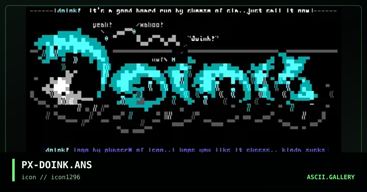 doink, by phaser x, 1996