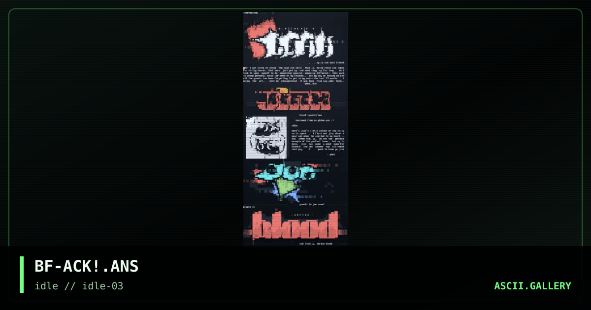 greetz?!, by phetalis, 1996