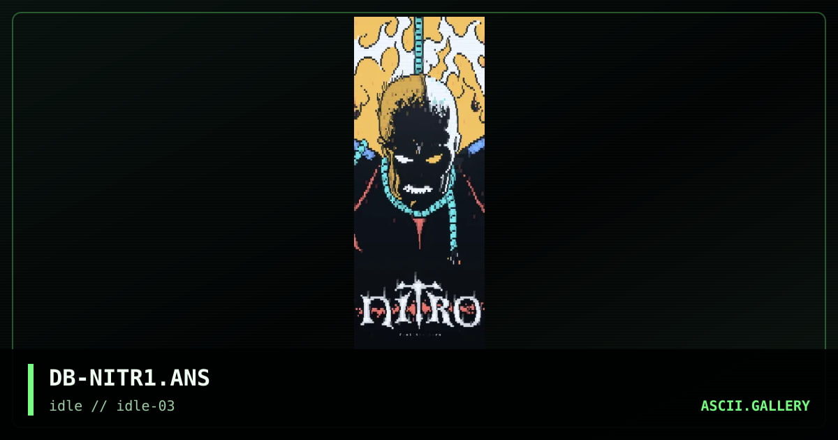 nitro, by ded bob, 1996