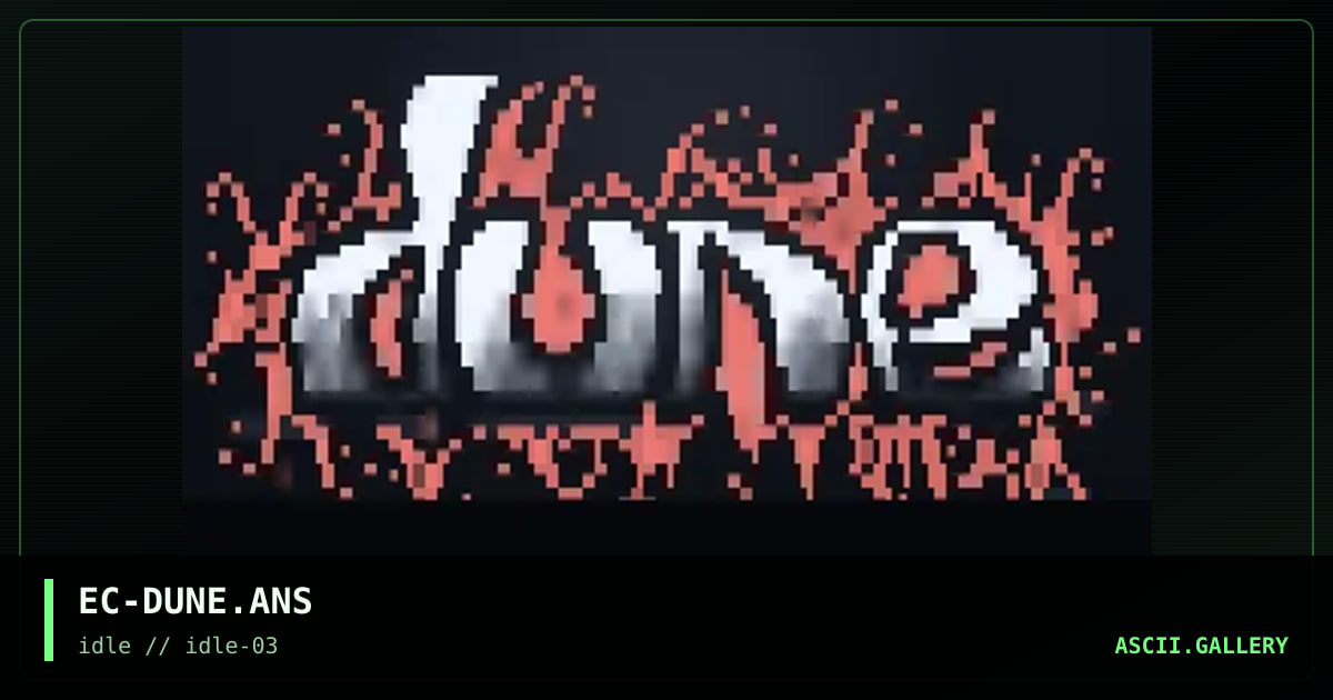 dune, by eclipse, 1996