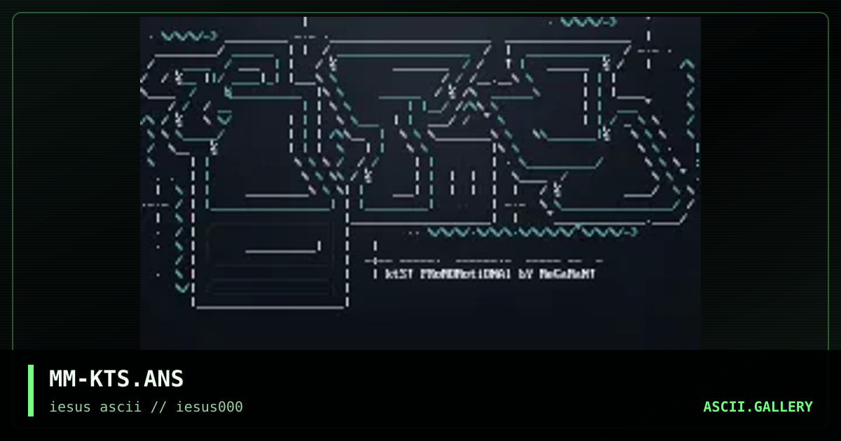 MM-KTS.ANS, by megaman, 1995