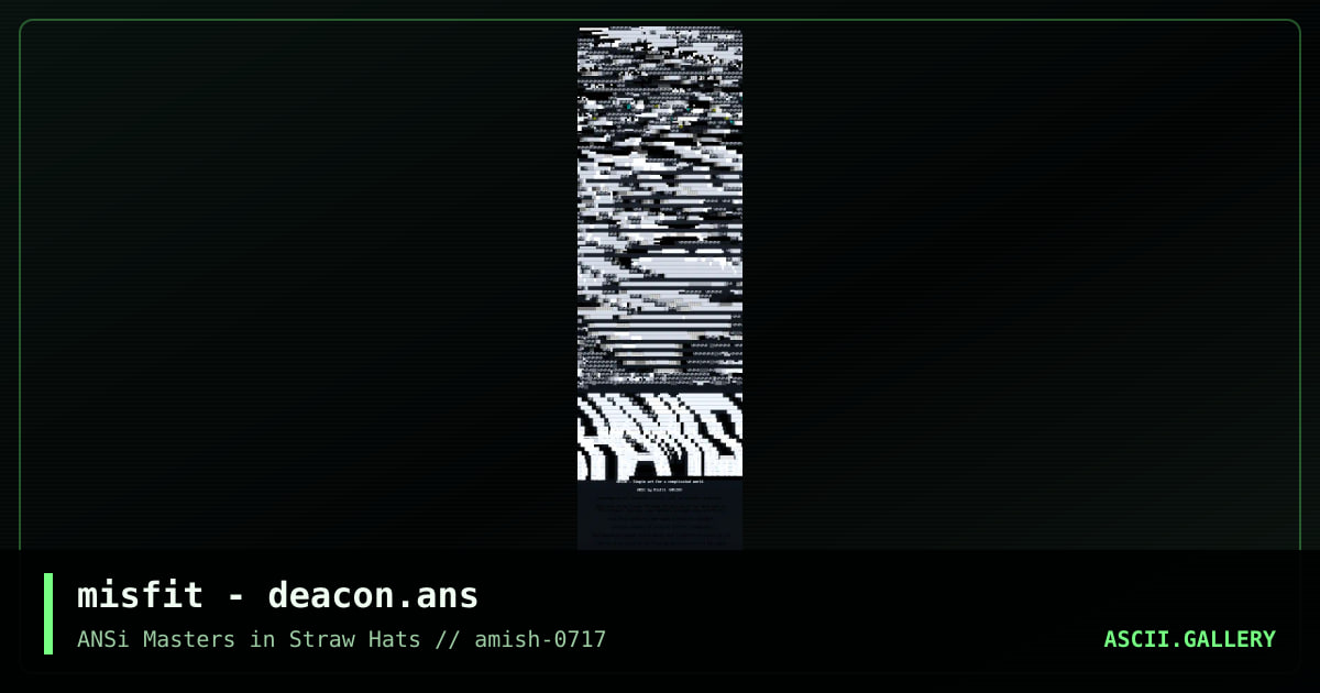 misfit - deacon.ans, by misfit, 2017