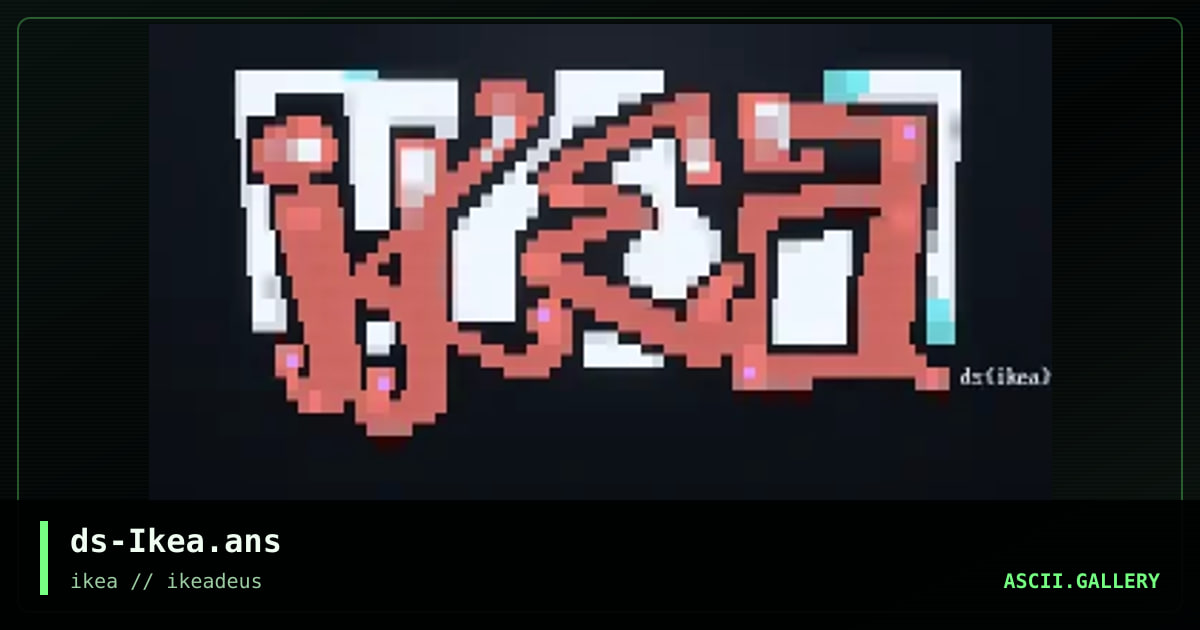 ds-Ikea.ans, by dfuse, 2001