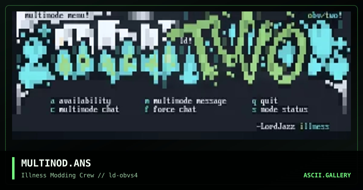 MULTINOD.ANS, by lord jazz, 1995