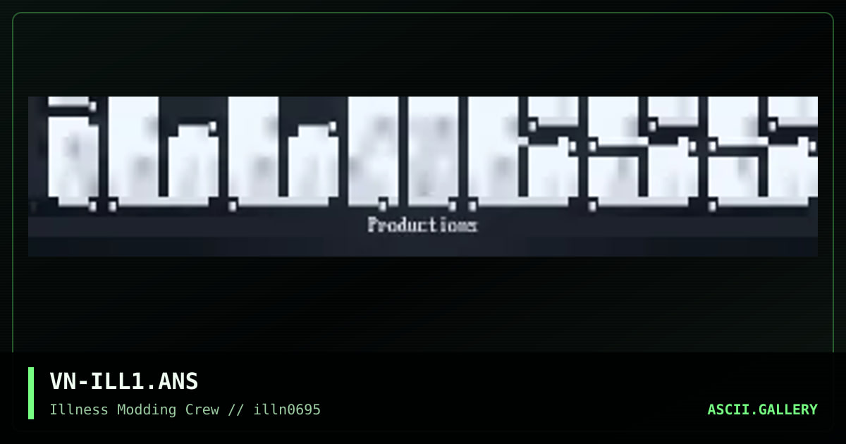 VN-ILL1.ANS, by untagged, 1995