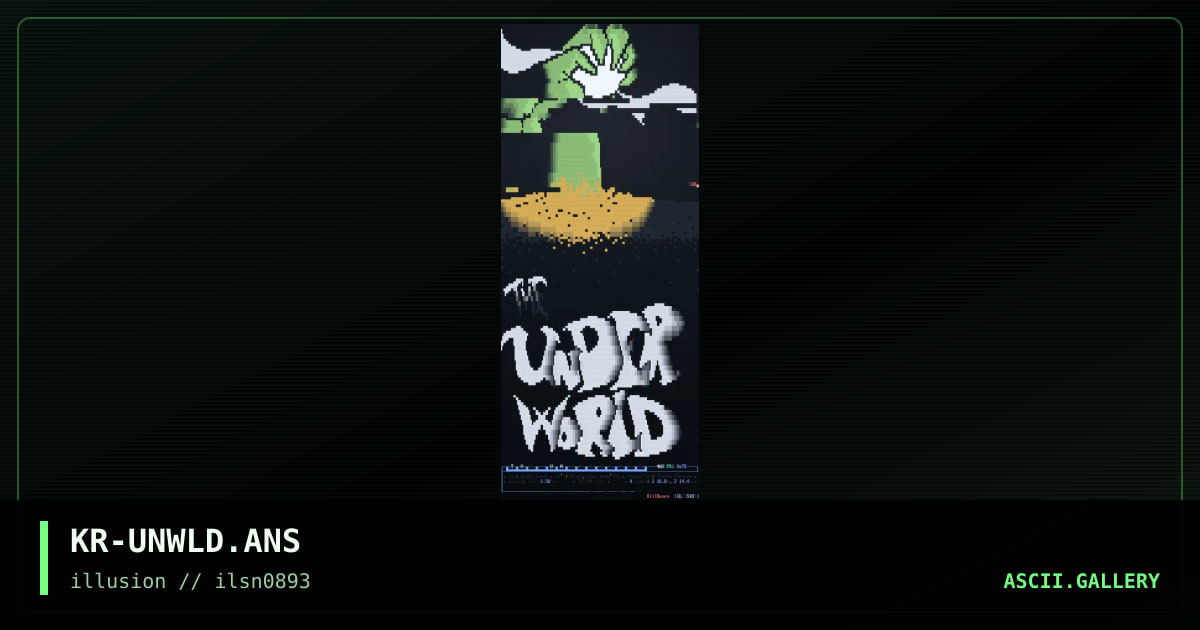 KR-UNWLD.ANS, by killraven, 1993