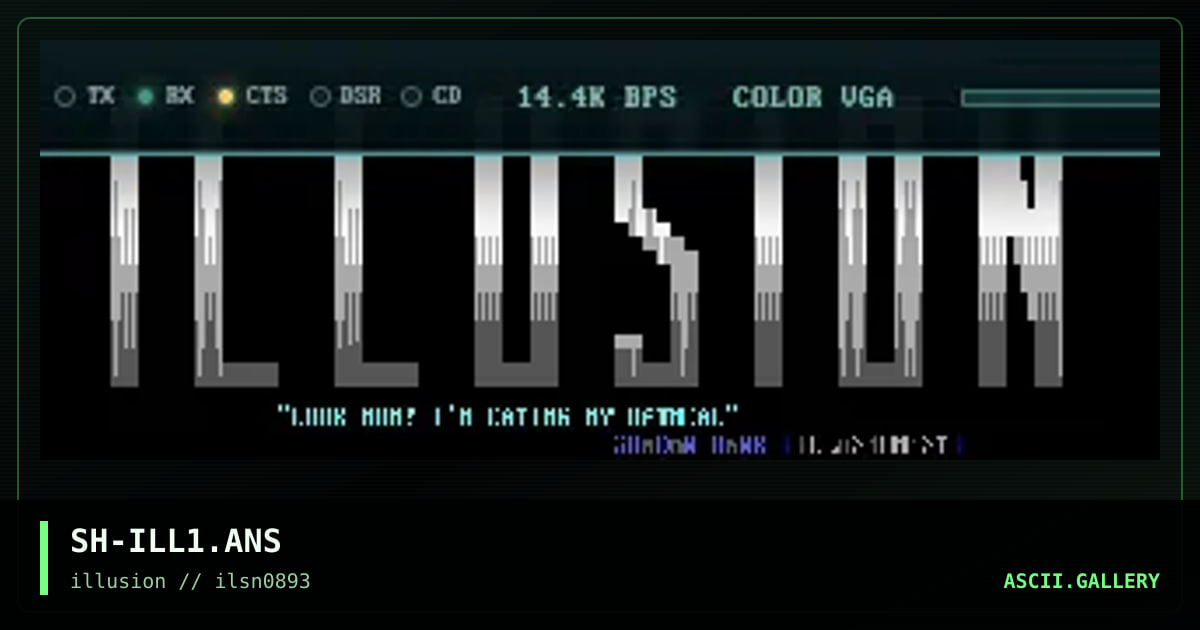 SH-ILL1.ANS, by shadow hawk, 1993