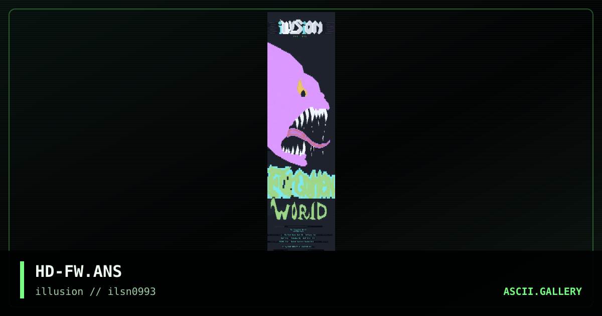 HD-FW.ANS, by high density, 1993