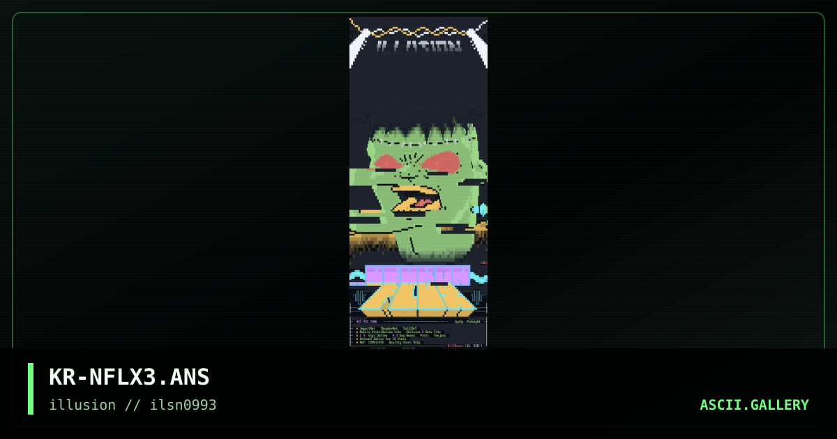 KR-NFLX3.ANS, by killraven, visionary, 1993