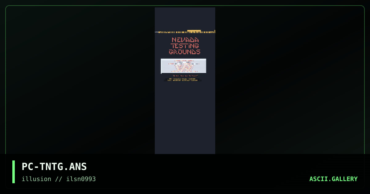 PC-TNTG.ANS, by primordial chowder, brain dead, 1993