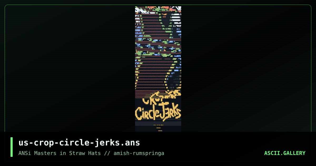 crop circle jerks, by filth, misfit, 2018