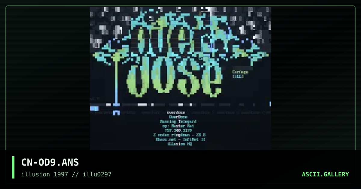 ! OverDose !, by carnage, 1997
