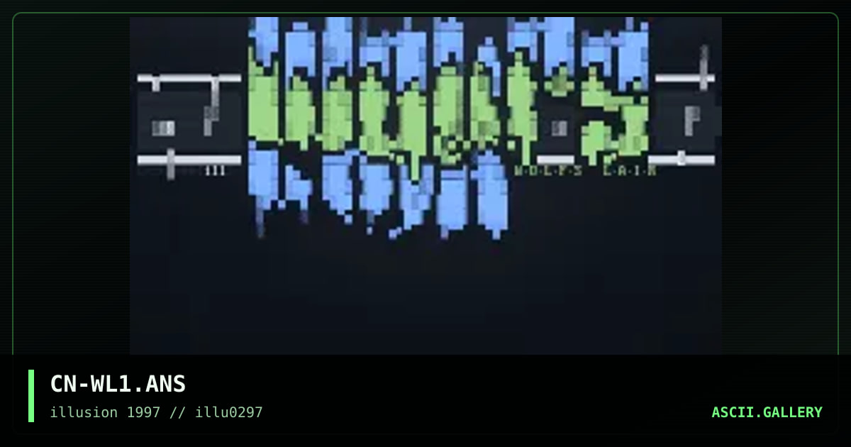 Wolfs Lair, by carnage, 1997