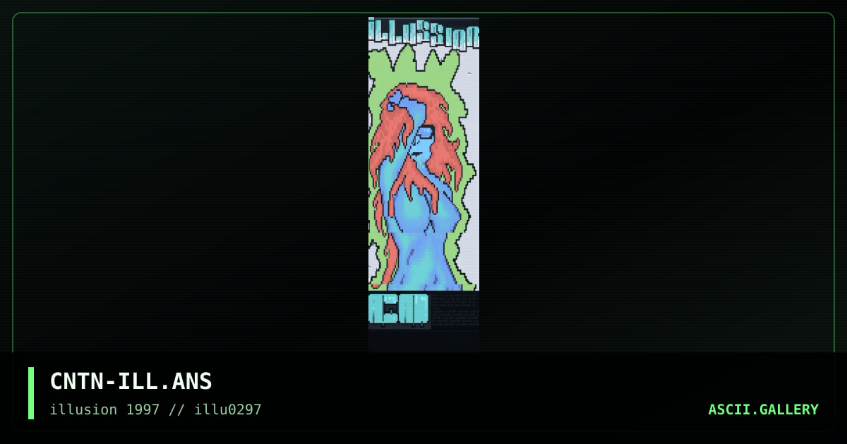 iLLUSiON Promo, by carnage, trin, 1997