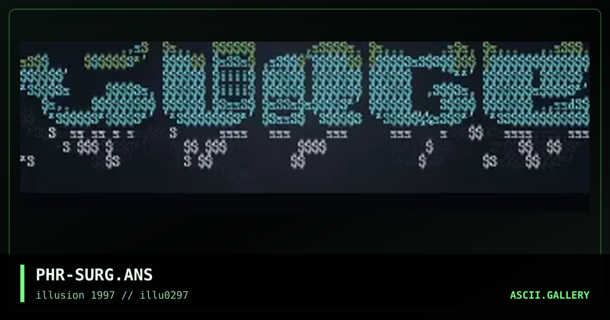 Surge, by phreakshow, 1997