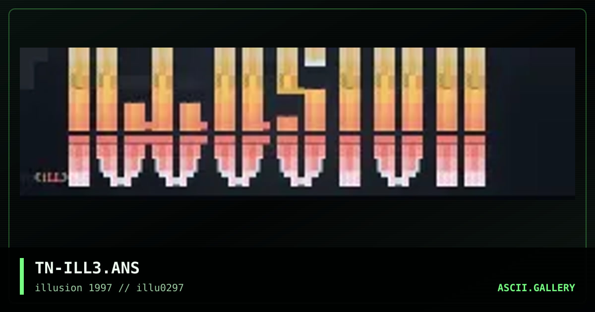 iLL #3, by trin, 1997