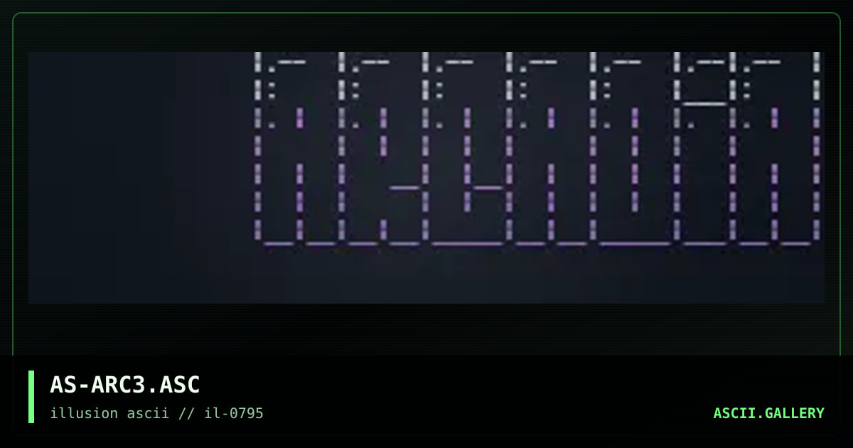 AS-ARC3.ASC, by aspirint, 1995