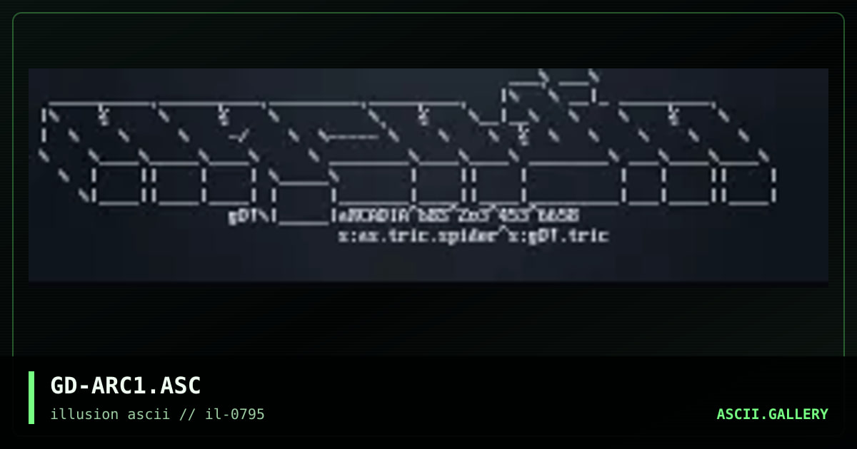 arcadia ascii (1), by gravedigger, 1995