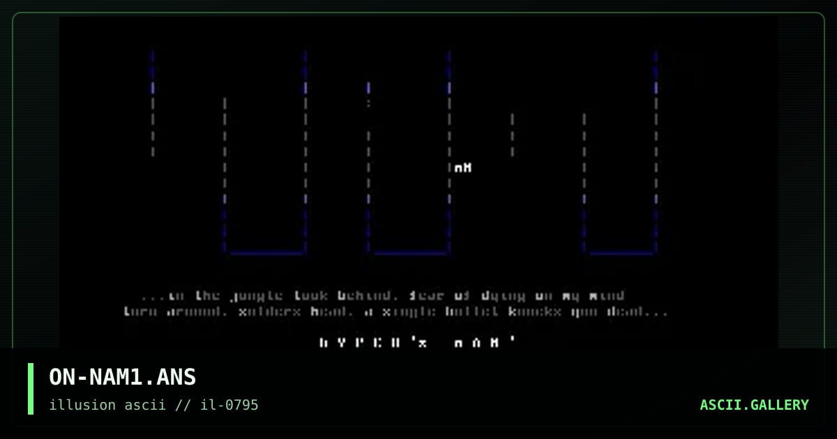 nam', by onslaught, 1995