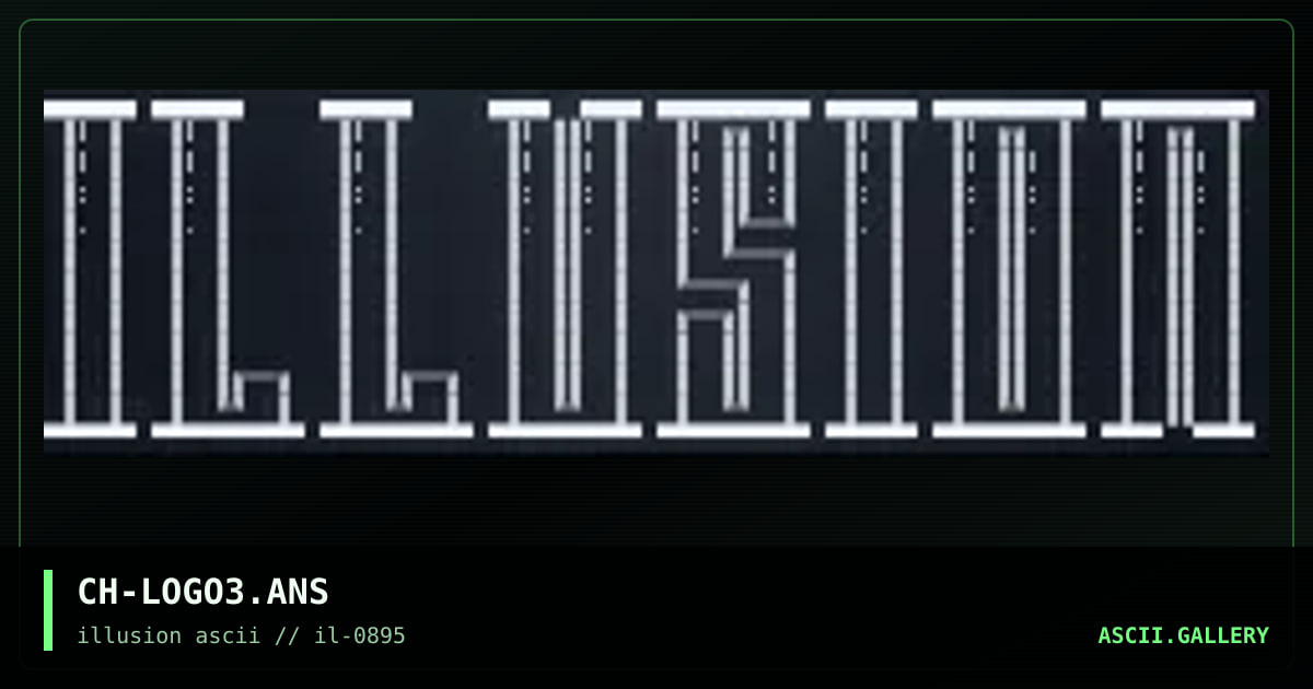 illusion 3, by chaka, 1995