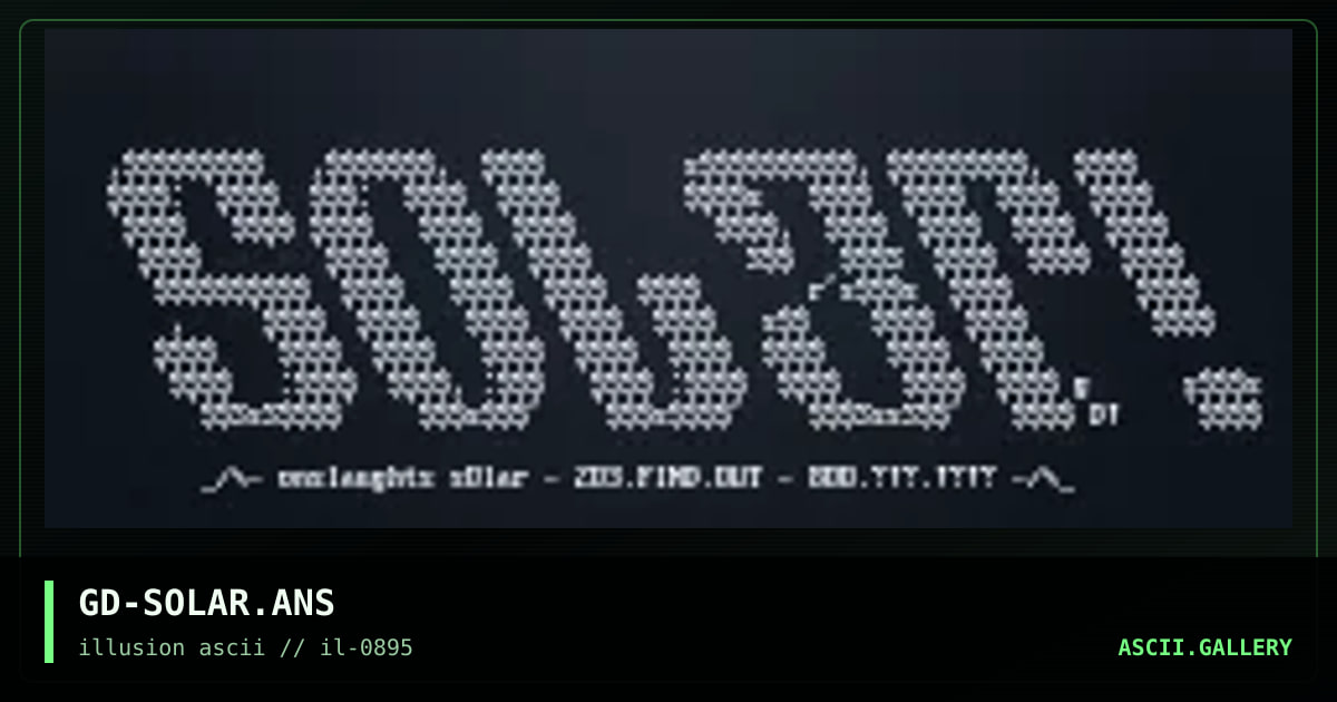 sOlar, by gravedigger, 1995