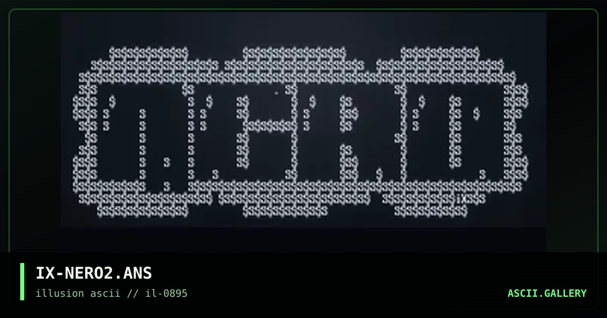 Nero 2, by illusion x, 1995