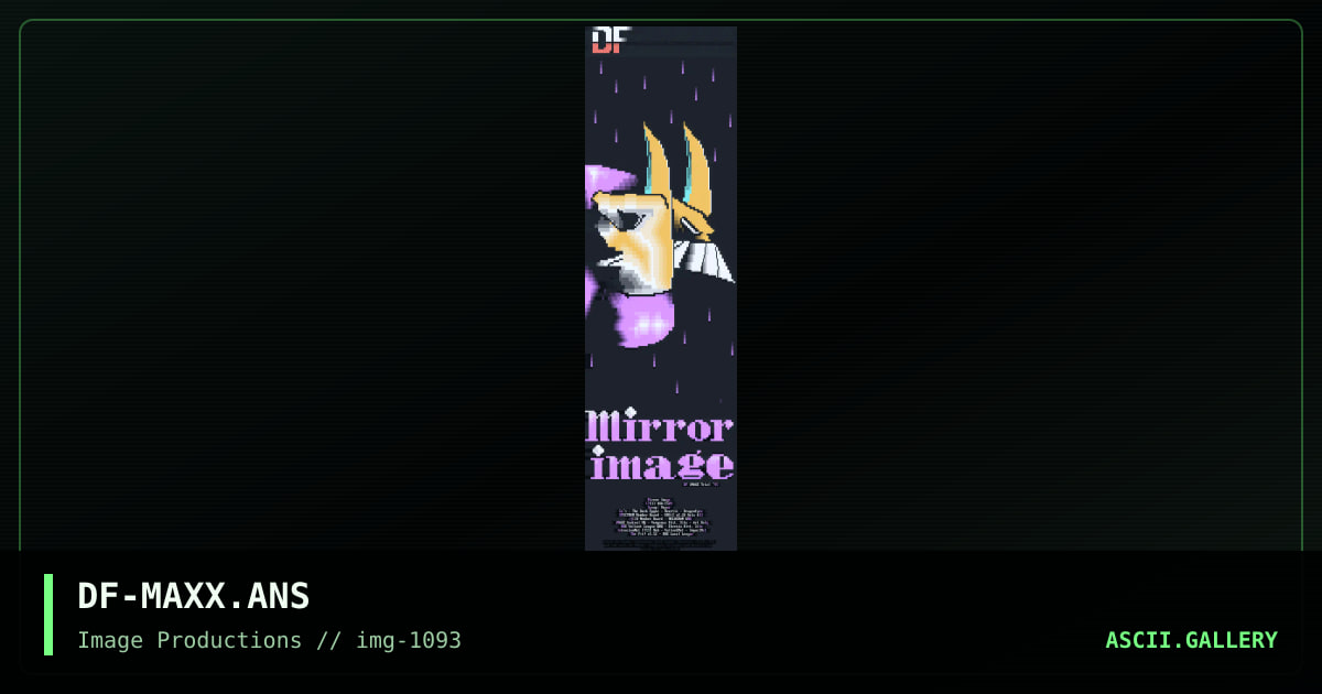 DF-MAXX.ANS, by dragonfyre, 1993