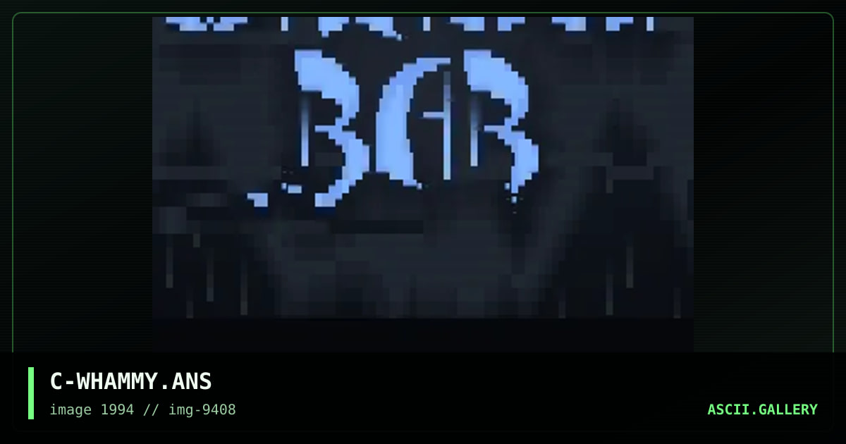 The Whammy Bar, by captin, 1994