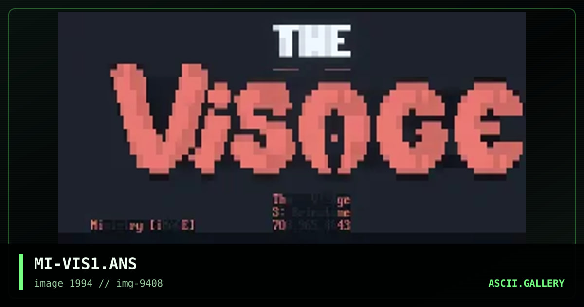 MI-VIS1.ANS, by ministry, 1994
