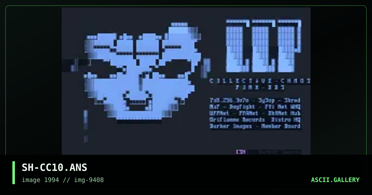 SH-CC10.ANS, by shred, 1994