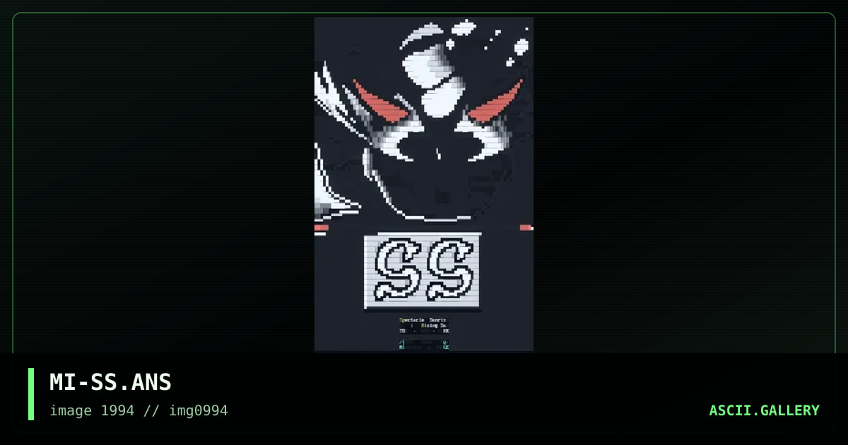 MI-SS.ANS, by ministry, 1994