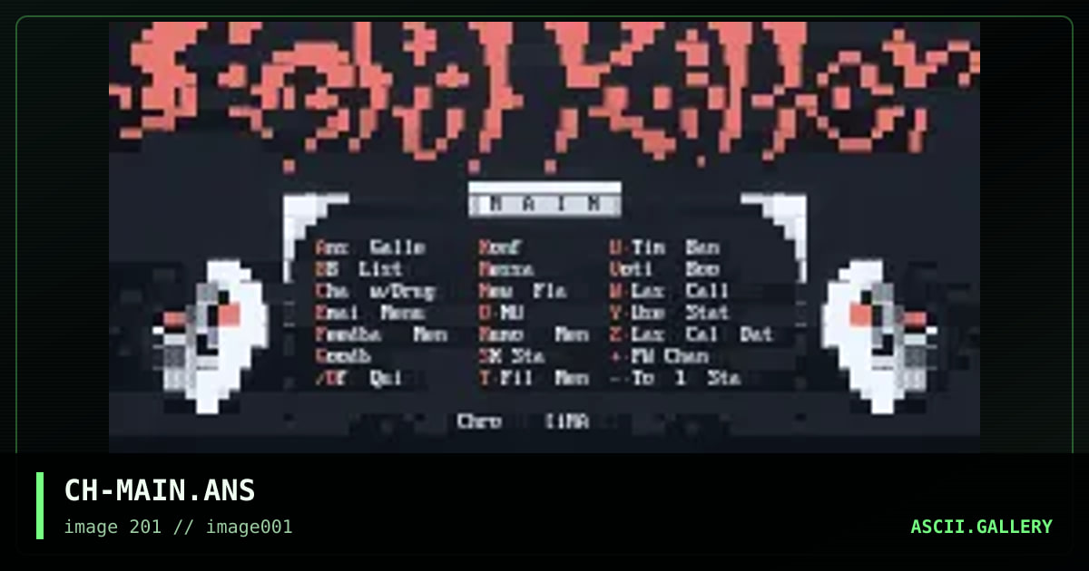 CH-MAIN.ANS, by chronic 201, 1994