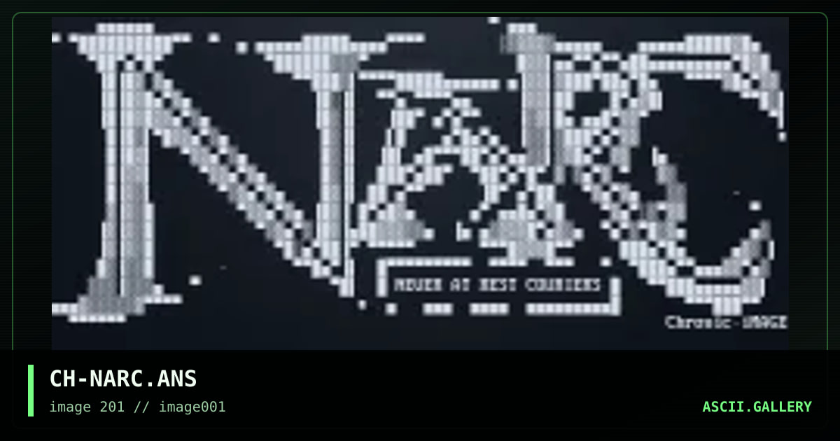 CH-NARC.ANS, by chronic 201, 1994
