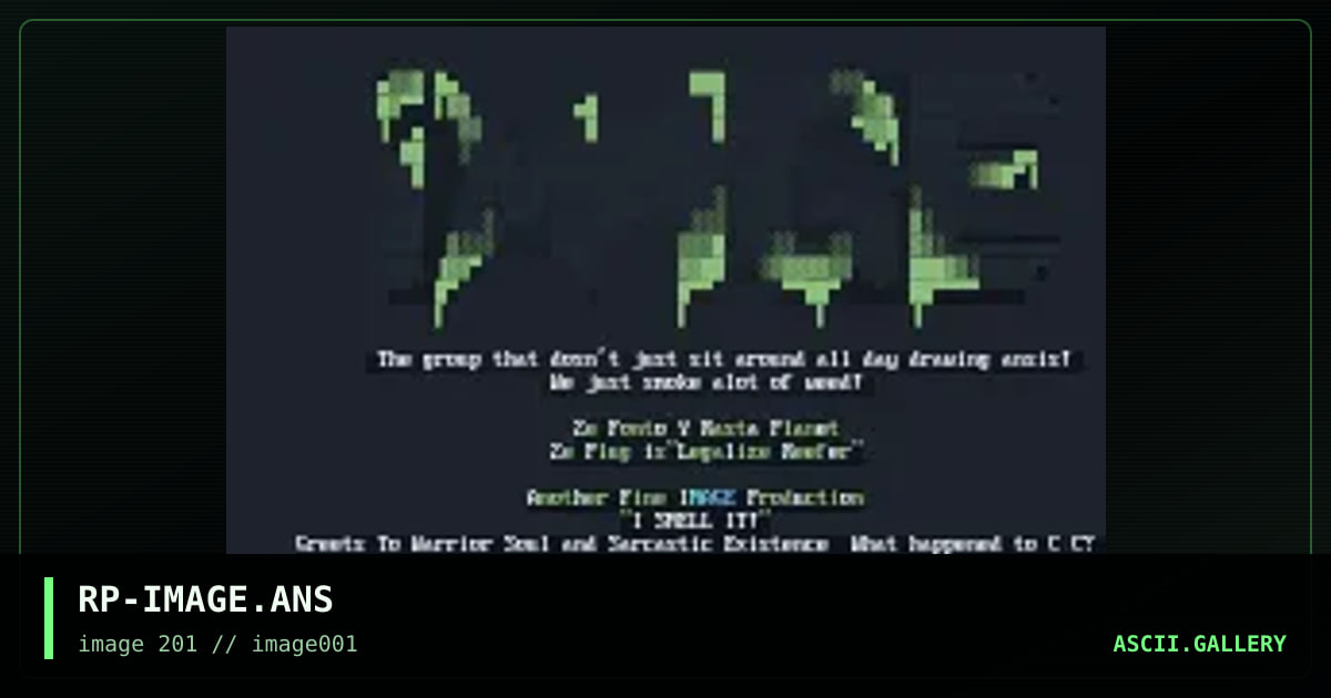 RP-IMAGE.ANS, by rasta planet, 1994