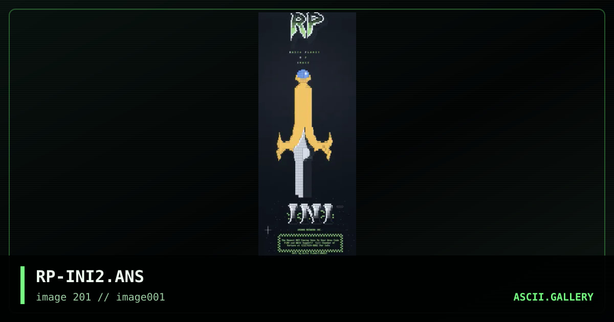 RP-INI2.ANS, by rasta planet, 1994