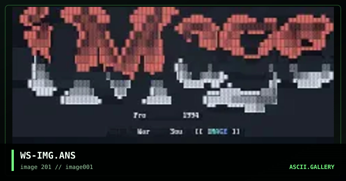 WS-IMG.ANS, by warrior soul, 1994