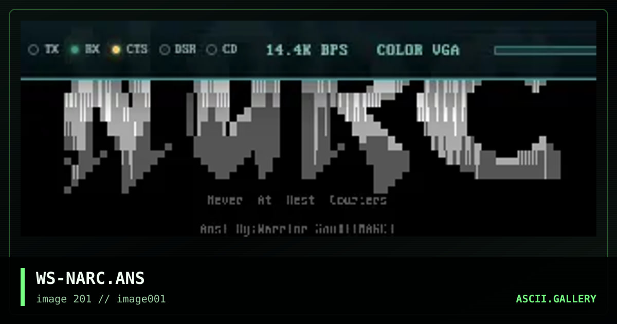 WS-NARC.ANS, by warrior soul, 1994