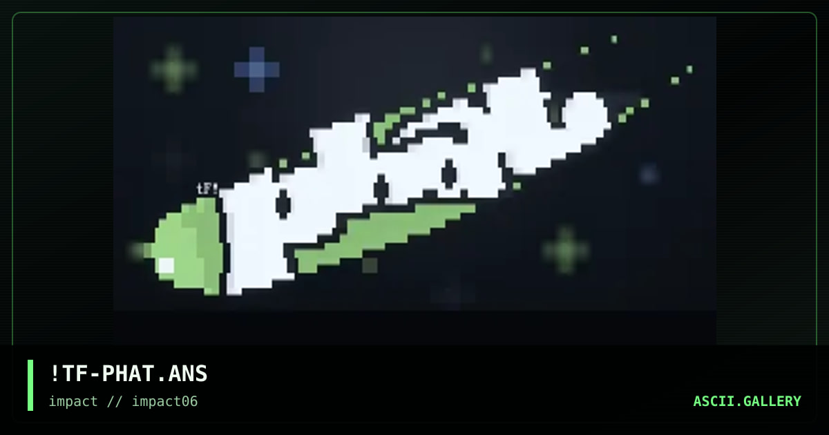 phat^logo, by twisted foo, 1997